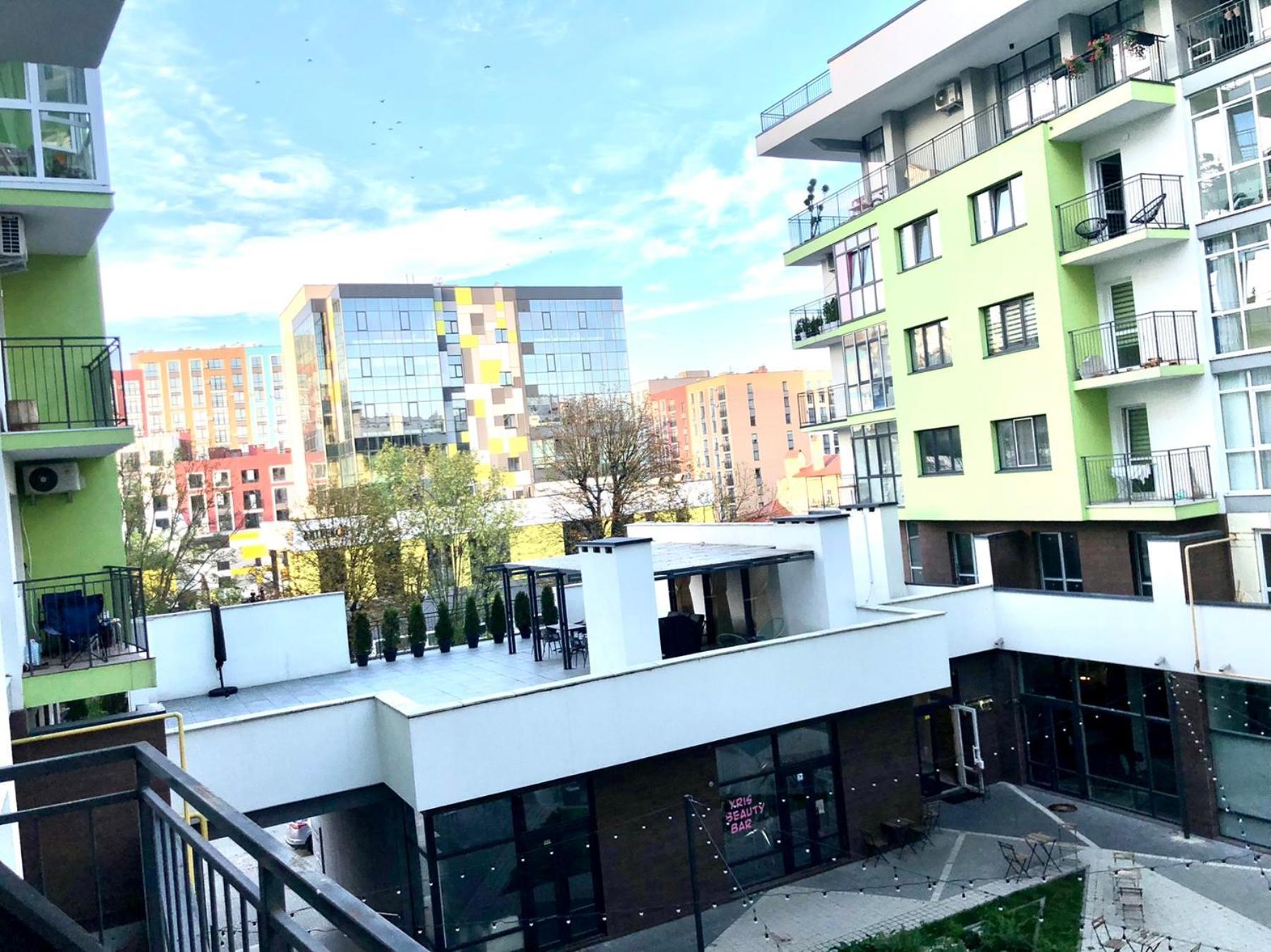 Osapart Malevich Apartment In The Complex Great Britain リヴィウ エクステリア 写真